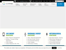 Tablet Screenshot of logicenergy.com