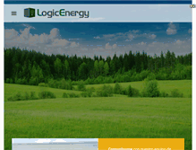 Tablet Screenshot of logicenergy.net